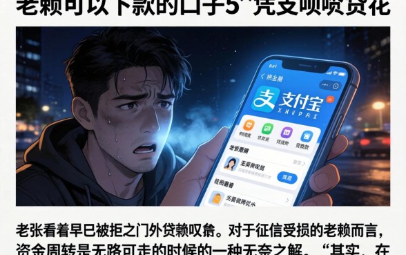 老赖可以下款的口子,细致阐述5个凭支付宝花呗贷款的平台