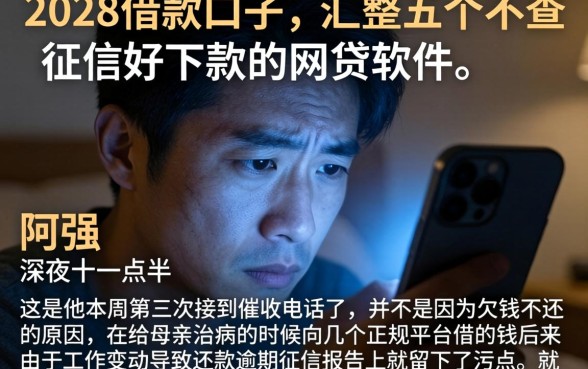 2028借款口子，汇整五个不查征信好下款的网贷软件