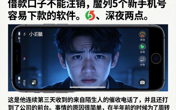 借款口子不能注销，胪列5个新手机号容易下款的软件