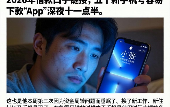 2026年借款口子链接，详细阐述五个新手机号容易下款的app