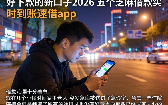 好下款的新口子2026，详细阐述五个芝麻借款实时到账速借app
