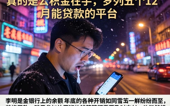 真的是公积金在手，罗列五个12月能贷款的平台
