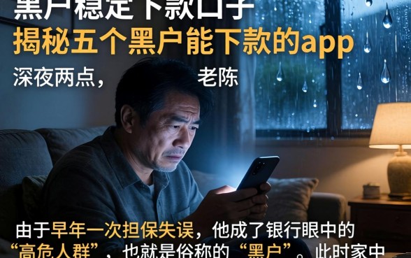 黑户稳定下款口子，揭秘五个黑户能下款的app