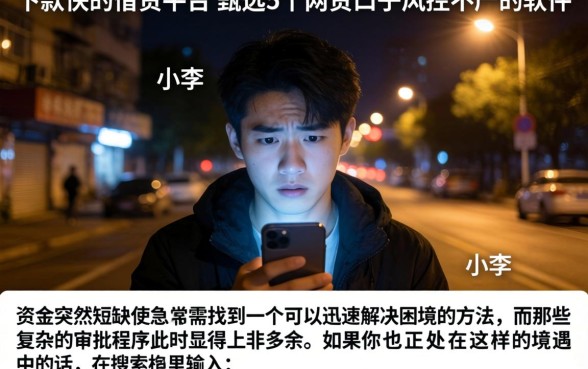 下款快的借贷平台，甄选5个网贷口子风控不严的软件