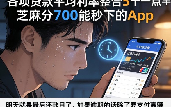 各项贷款平均利率,整合5个芝麻分700能秒下的app
