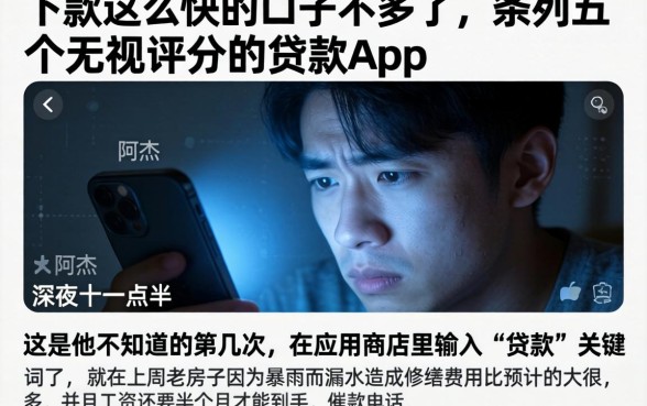 下款这么快的口子不多了，条列五个无视评分的贷款app