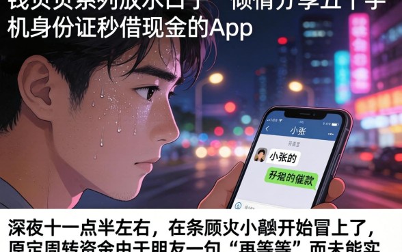 钱贝贝系列放水口子，倾情分享五个手机身份证秒借现金的app