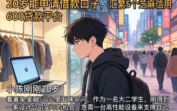 20岁能申请的借款口子，汇整5个芝麻信用600贷款平台