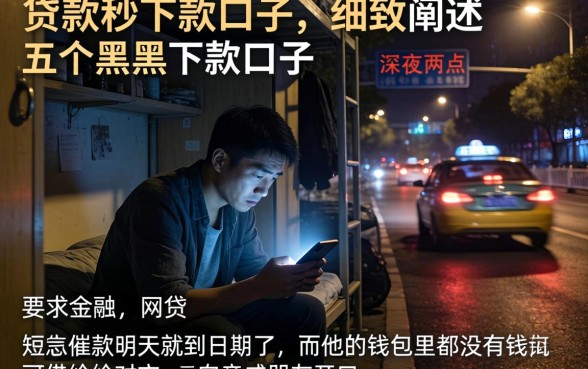 贷款秒下款的口子,细致阐述五个黑户下款口子