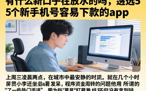 有什么新口子在放水的吗，遴选5个新手机号容易下款的app