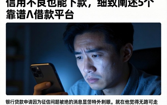 信用不良也能下款，细致阐述5个靠谱的借款平台