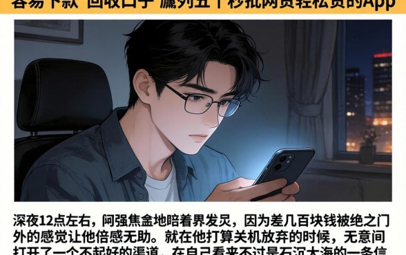 容易下款的回收口子，胪列五个秒批网贷轻松贷的app