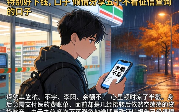 特别好下钱的口子，倾情分享五个不看征信查询的口子