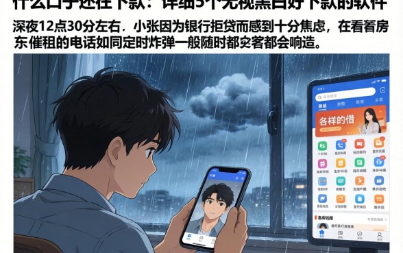 什么口子还在下款，详尽说明5个无视黑白好下款的软件