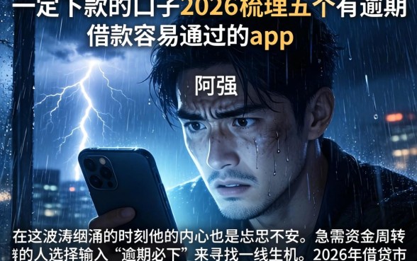 一定下款的口子2026,梳理五个有逾期借款容易通过的app