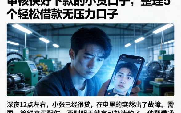 审核快好下款的小贷口子，整理5个轻松借款无压力口子