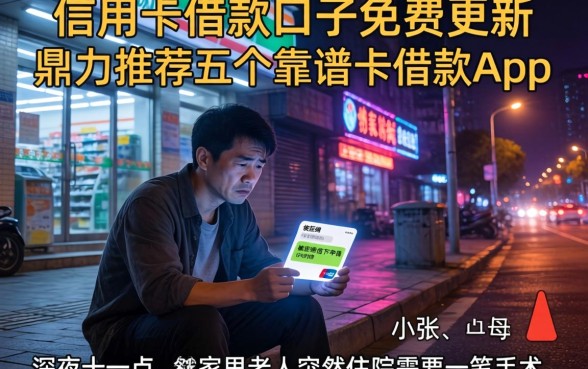 信用卡借款口子免费更新，鼎力推荐五个靠谱的借款app