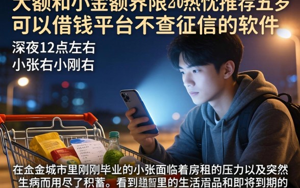 大额和小额的界限，热忱推荐五个20岁可以借钱平台不查征信的软件