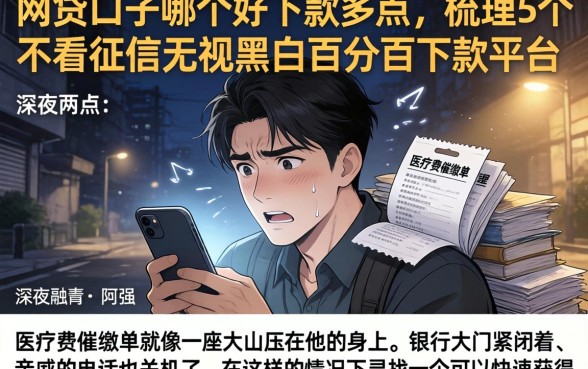 网贷口子哪个好下款多点,梳理5个不看征信无视黑白百分百下款平台