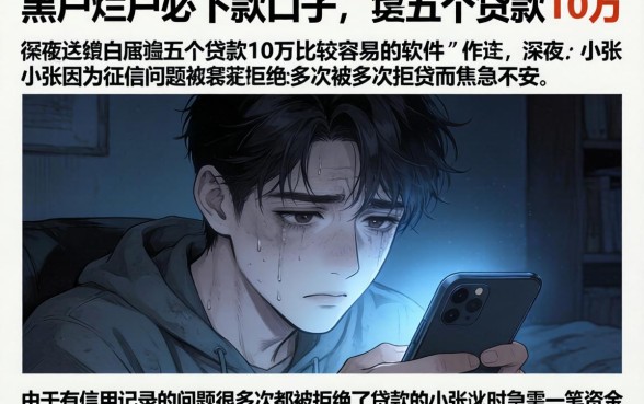 黑户烂户必下款口子，详细阐述五个贷款10万比较容易的软件