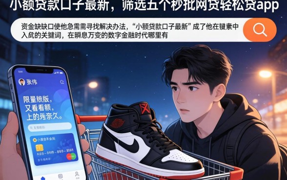 小额贷款口子最新，筛选五个秒批网贷轻松贷的app