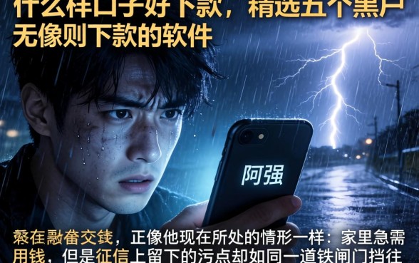 什么样口子好下款，精选五个黑户无条件下款的软件