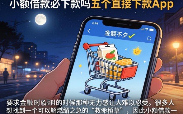 小额借款必下款吗，详细阐述五个直接下款的app