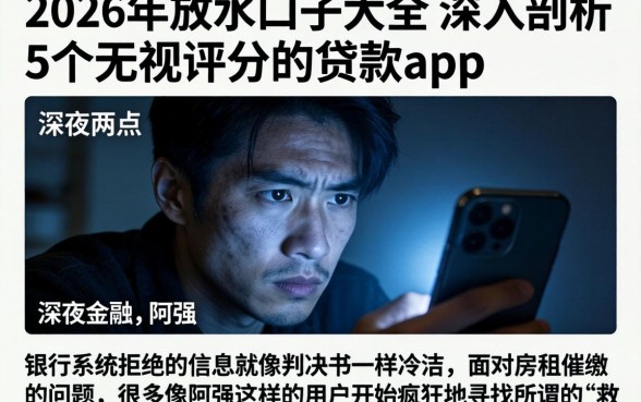 2026年放水口子大全，深入剖析5个无视评分的贷款app