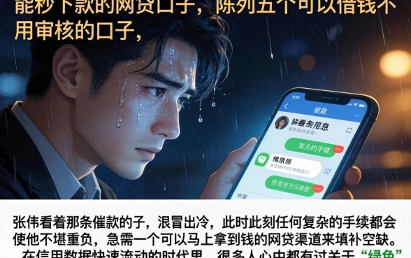 能秒下款的网贷口子，陈列五个可以借钱不用审核的口子