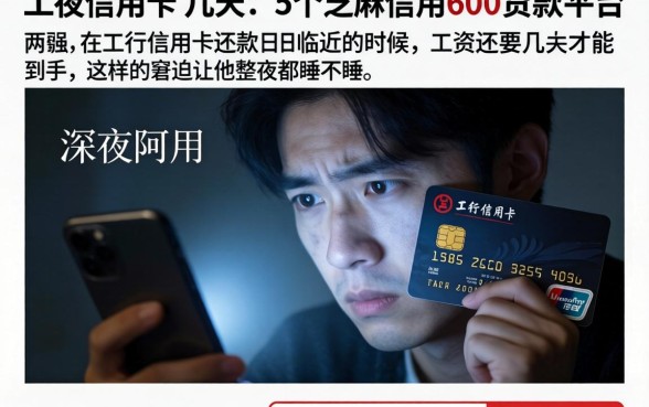 工行信用卡 几天，详尽说明5个芝麻信用600贷款平台