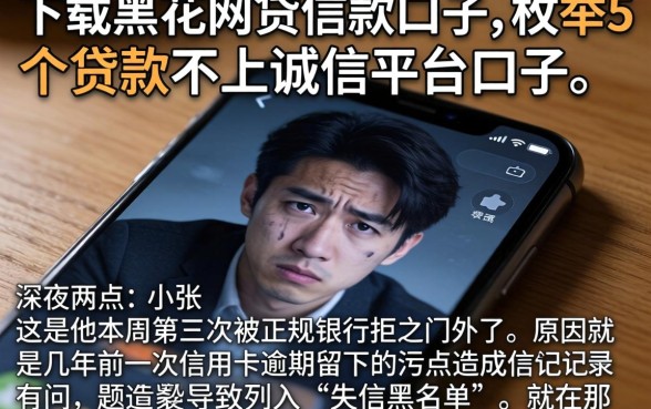 下载黑花网贷的借款口子,枚举5个贷款不上诚信平台的口子