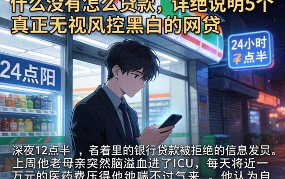 什么没有怎么贷款，详尽说明5个真正无视风控黑白的网贷