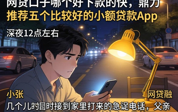 网贷口子哪个好下款的快，鼎力推荐五个比较好的小额贷款app