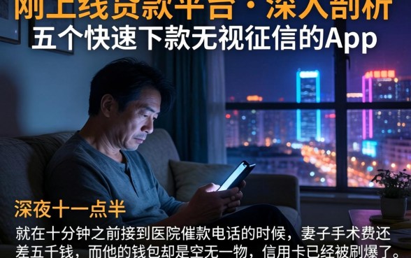 刚上线的贷款平台，深入剖析五个快速下款无视征信的app