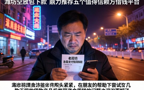 潍坊空放包下款，鼎力推荐五个值得信赖的借钱平台