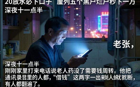 20放水必下口子，胪列五个黑户烂户秒下一万