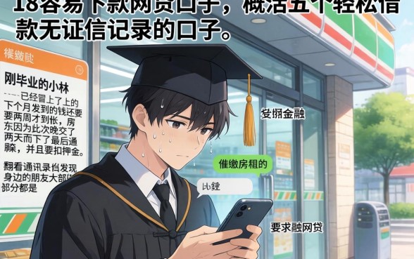 18容易下款的网贷口子，概括五个轻松借款无征信记录的口子