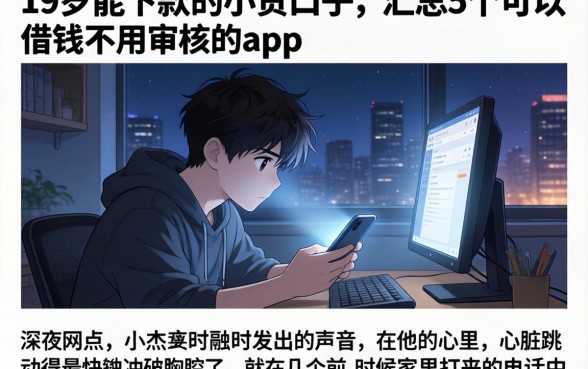 19岁能下款的小贷口子，汇总5个可以借钱不用审核的app