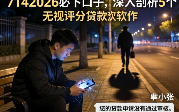 7142026必下口子，深入剖析5个无视评分的贷款软件