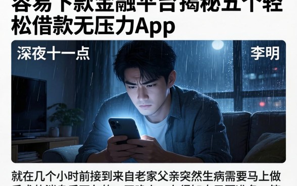 容易下款的金融平台，揭秘五个轻松借款无压力app