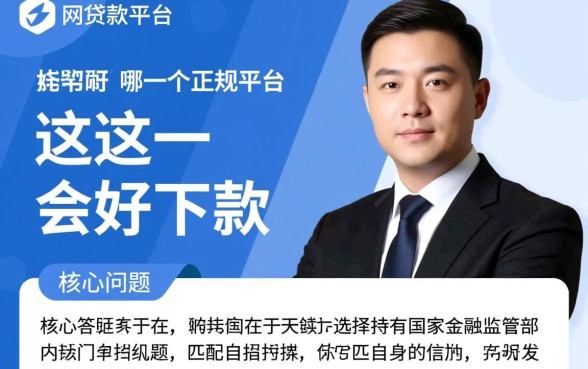 网贷款平台哪一个正规平台好下款