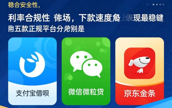 五款正规网络借款平台哪个好一点