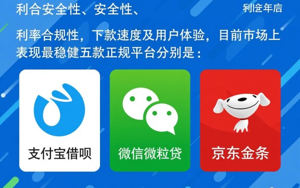 五款正规网络借款平台哪个好一点