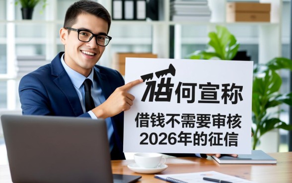 借钱不需要审核2026年的征信吗