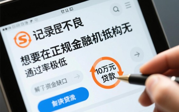 黑户贷款10万哪里容易通过审核