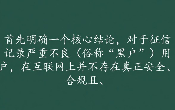黑户网上最安全的贷款平台是哪个