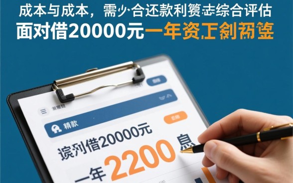 借20000元一年2200利息高吗,算不算高利贷 借20000元一年2200利息高吗