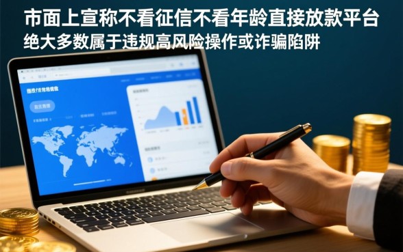 不看征信不看年龄直接放款的平台有哪些