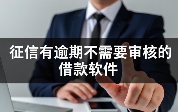 征信有逾期哪里能借到钱,不需要审核的借款软件安全吗 不需要审核的借款软件安全吗