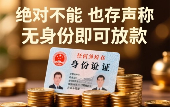 不需要身份证的贷款到底能不能贷,安全吗是真的吗 不需要身份证的贷款到底能不能贷